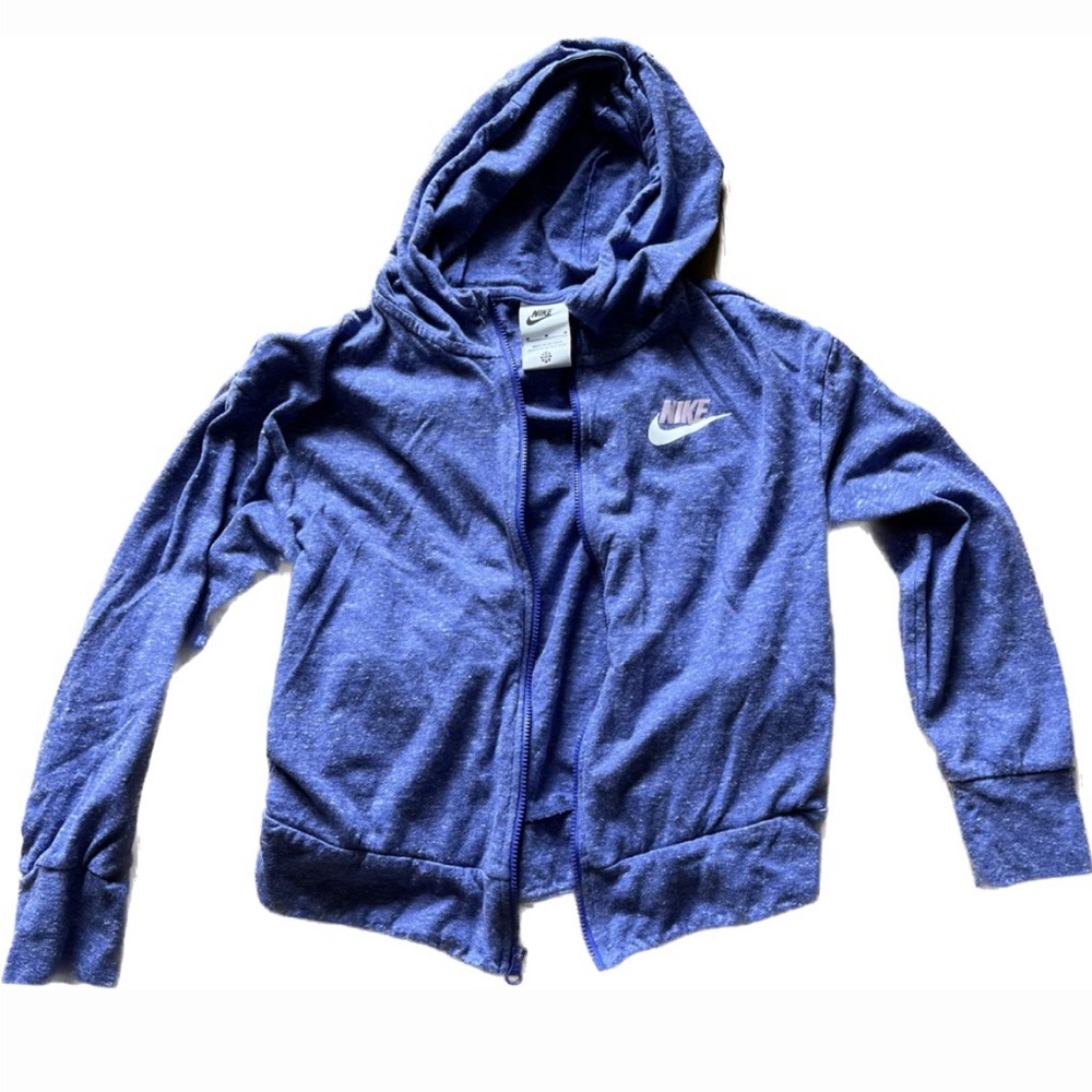 Girls Nike medium purple zip up jacket